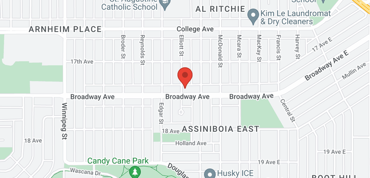 map of 338 Broadway AVE